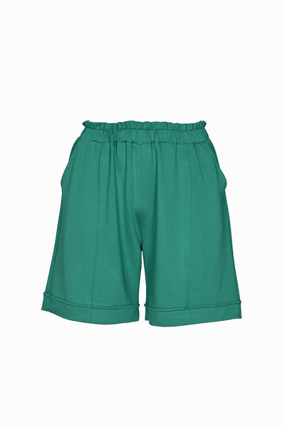 Pantaloni scurti marimi mari in cinci culori - verde