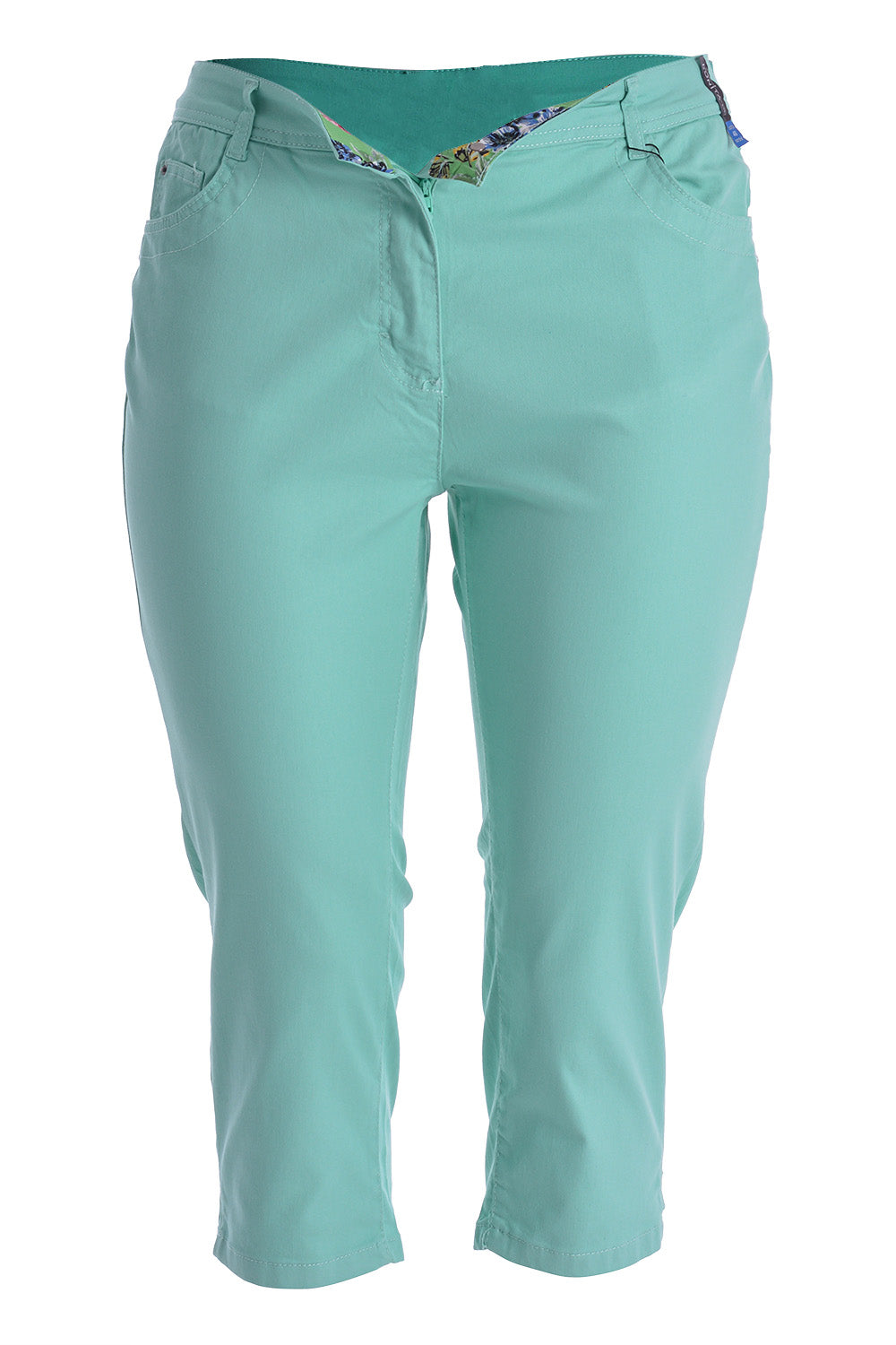 Pantalon Rebecca 3/4 - menta